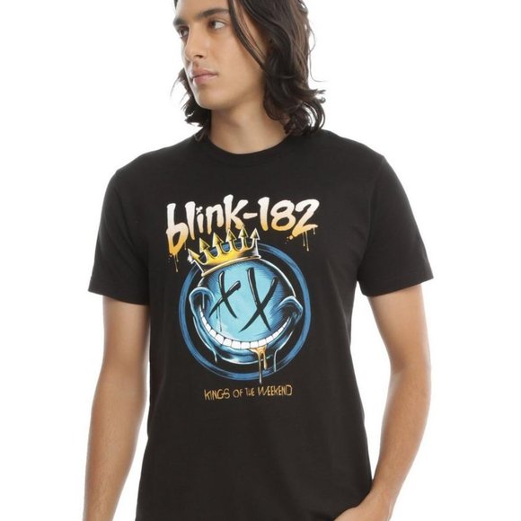 Gildan Cotton Short Sleeve BLINK-182 Kings of the‎ Weekend XL Unisex T-Shirt - Picture 1 of 9